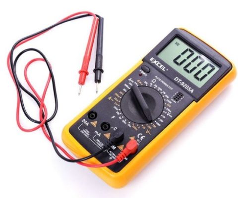 đồng hồ đo điện để sửa xe điện