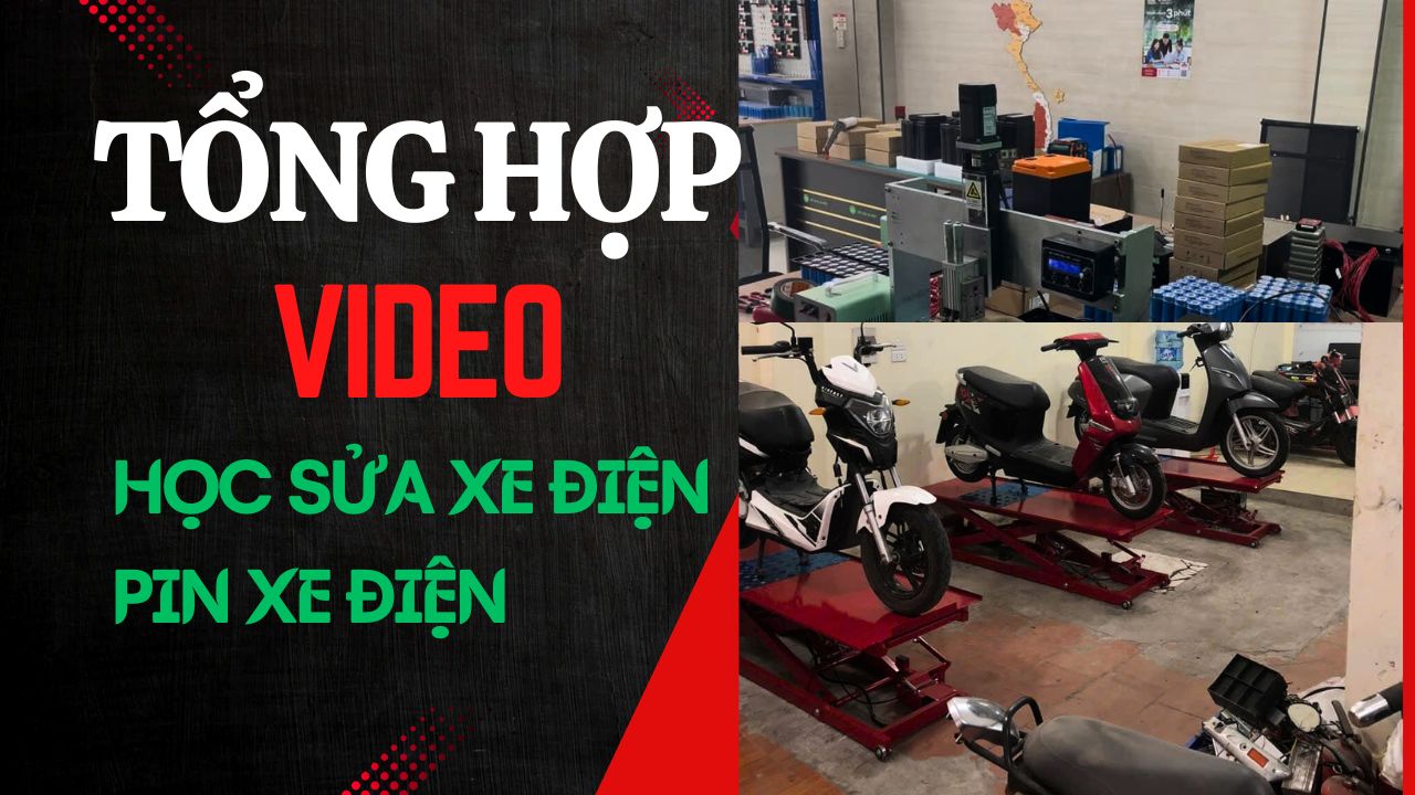 video dạy học sửa xe điện