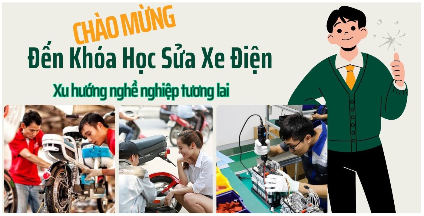 Học sửa xe điện