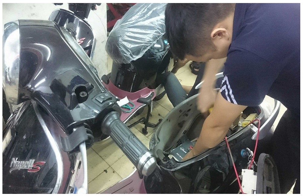 học sửa xe đạp điện còn mở ra hướng đi nghề nghiệp mới cho nhiều người trẻ.